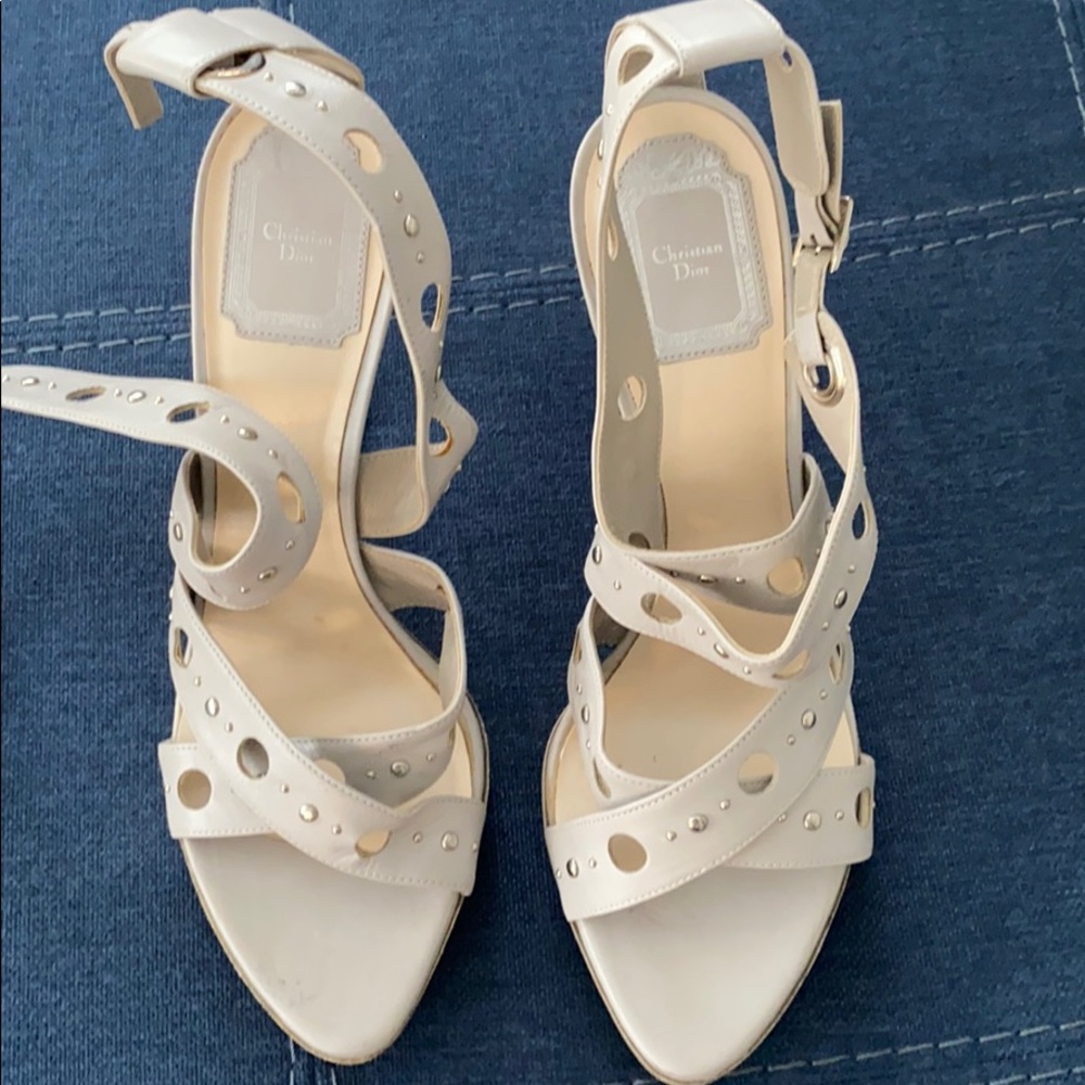 Christian Dior strap shoes